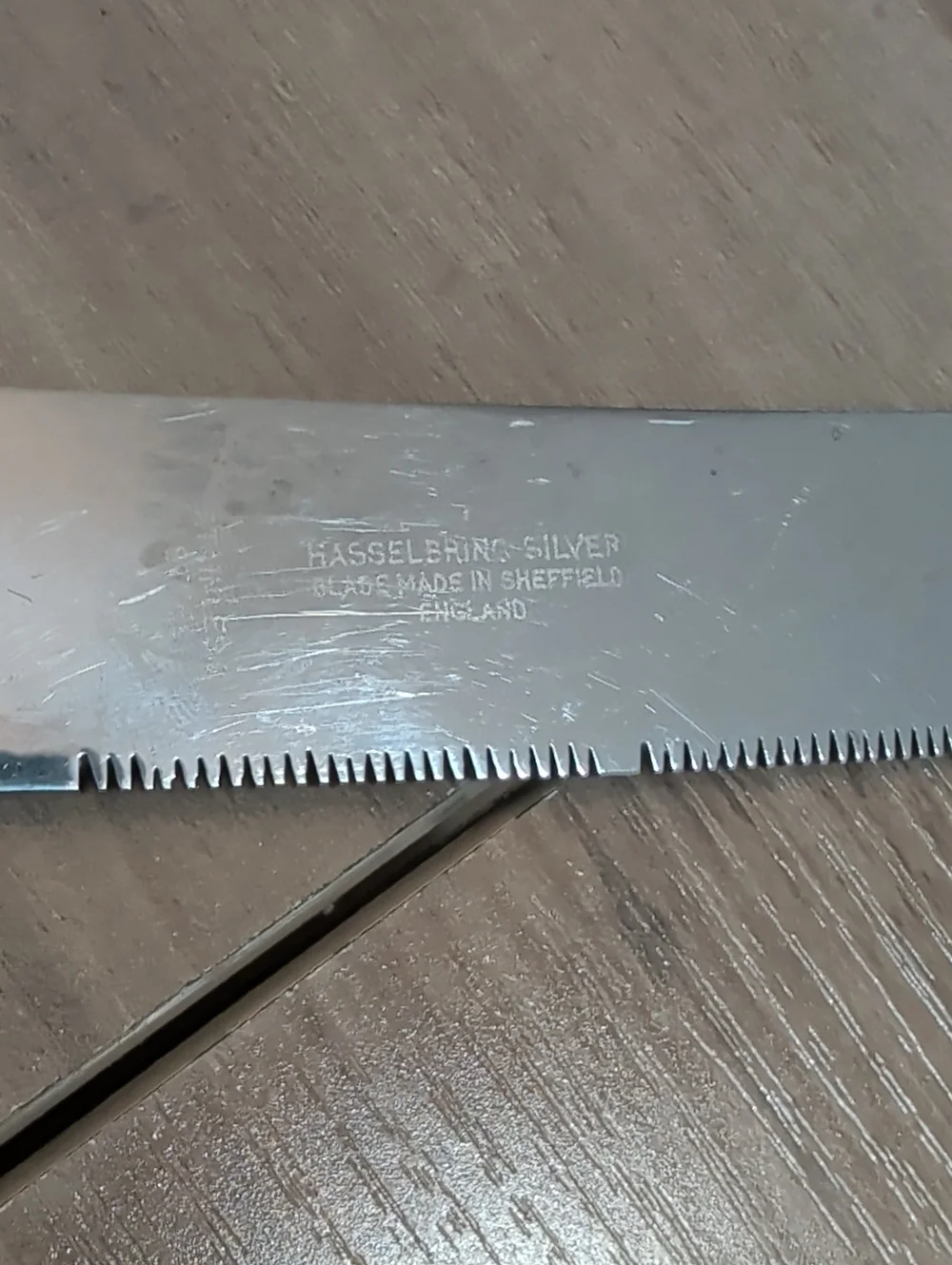 Antique Hasselbring Silver Co Serving Knife With Rococo Pattern Sterling Silver